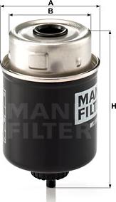 Mann-Filter WK 8100 - Fuel filter onlydrive.pro