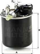 Mann-Filter WK 820/17 - Fuel filter onlydrive.pro