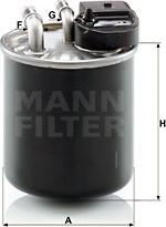 Mann-Filter WK 820/20 - Degvielas filtrs onlydrive.pro