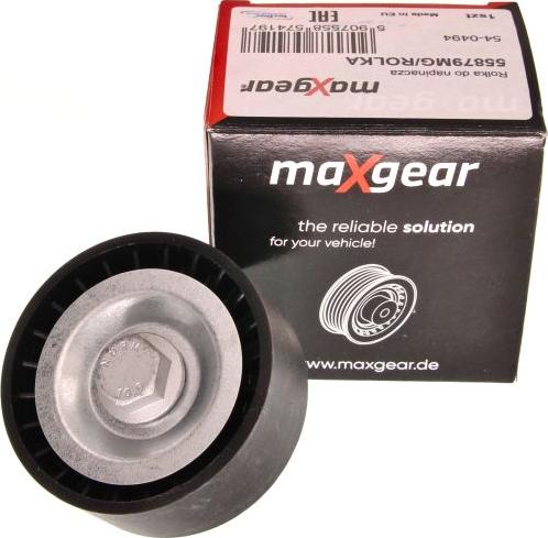 Maxgear 54-0494 - Ролик, поликлиновый ремень onlydrive.pro