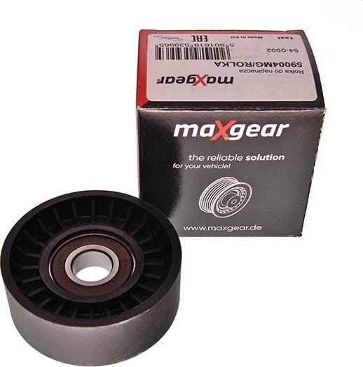 Maxgear 54-0502 - Pulley, v-ribbed belt onlydrive.pro