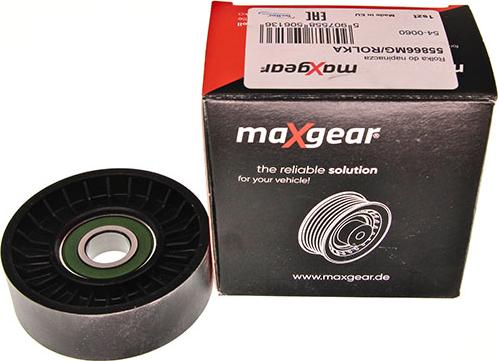 Maxgear 54-0060 - Pulley, v-ribbed belt onlydrive.pro