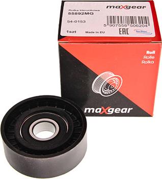 Maxgear 54-0153 - Pulley, v-ribbed belt onlydrive.pro