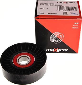 Maxgear 54-0114 - Pulley, v-ribbed belt onlydrive.pro