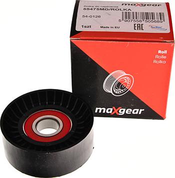 Maxgear 54-0126 - Pulley, v-ribbed belt onlydrive.pro