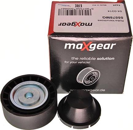 Maxgear 54-0314 - Pulley, v-ribbed belt onlydrive.pro