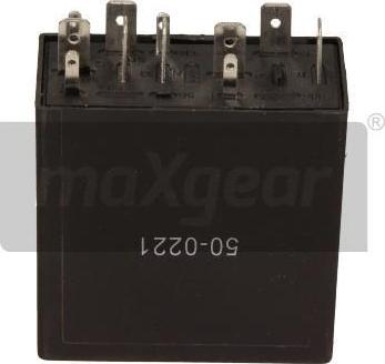 Maxgear 50-0221 - Relay, wipe / wash interval onlydrive.pro