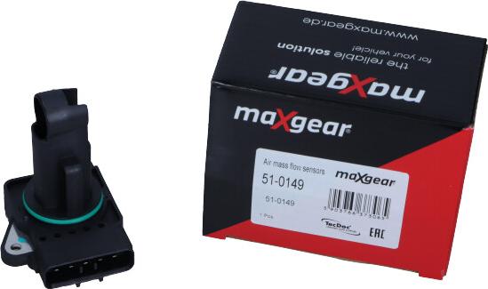 Maxgear 51-0149 - Gaisa masas mērītājs onlydrive.pro