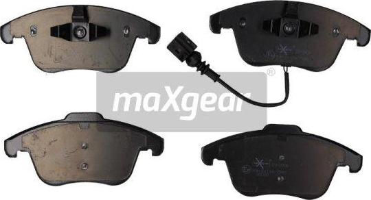 Maxgear 19-0906 - Тормозные колодки, дисковые, комплект onlydrive.pro