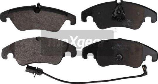 Maxgear 19-0911 - Тормозные колодки, дисковые, комплект onlydrive.pro