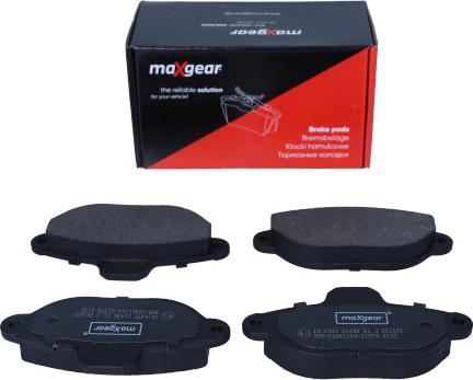 Maxgear 19-0493 - Brake Pad Set, disc brake onlydrive.pro
