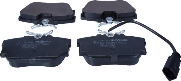 Maxgear 19-0444 - Brake Pad Set, disc brake onlydrive.pro