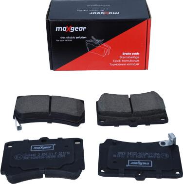 Maxgear 19-0440 - Тормозные колодки, дисковые, комплект onlydrive.pro