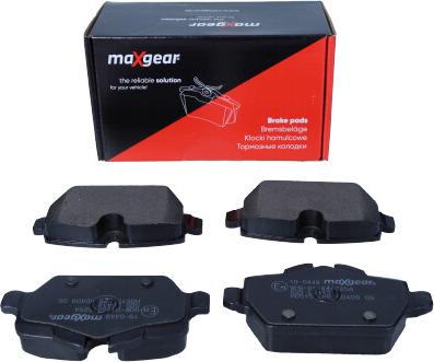 Maxgear 19-0448 - Тормозные колодки, дисковые, комплект onlydrive.pro