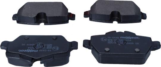 Maxgear 19-0448 - Brake Pad Set, disc brake onlydrive.pro