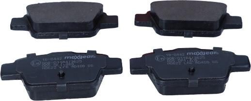 Maxgear 19-0442 - Brake Pad Set, disc brake onlydrive.pro