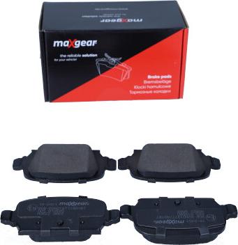 Maxgear 19-0451 - Brake Pad Set, disc brake onlydrive.pro