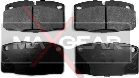 Maxgear 19-0458 - Brake Pad Set, disc brake onlydrive.pro