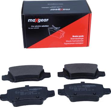 Maxgear 19-0452 - Тормозные колодки, дисковые, комплект onlydrive.pro