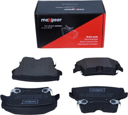 Maxgear 19-0464 - Brake Pad Set, disc brake onlydrive.pro