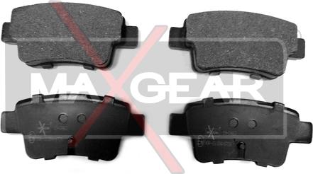 Maxgear 19-0463 - Brake Pad Set, disc brake onlydrive.pro