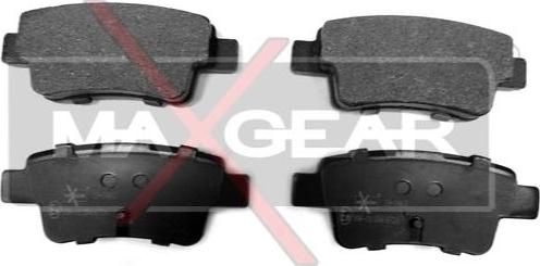 Maxgear 19-0463 - Brake Pad Set, disc brake onlydrive.pro