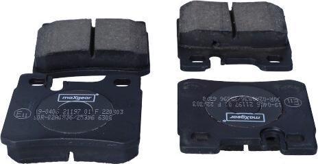 Maxgear 19-0406 - Brake Pad Set, disc brake onlydrive.pro