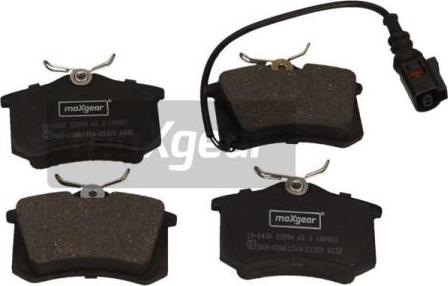 Maxgear 19-0430 - Brake Pad Set, disc brake onlydrive.pro