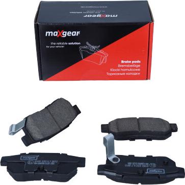 Maxgear 19-0431 - Brake Pad Set, disc brake onlydrive.pro