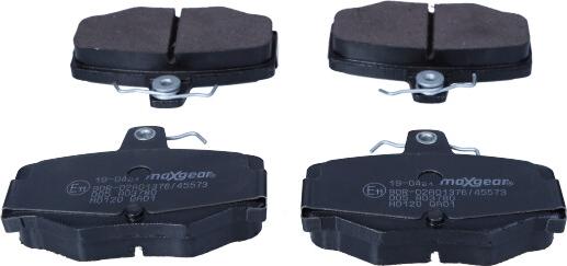 Maxgear 19-0421 - Brake Pad Set, disc brake onlydrive.pro