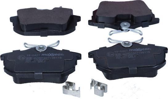 Maxgear 19-0427 - Brake Pad Set, disc brake onlydrive.pro