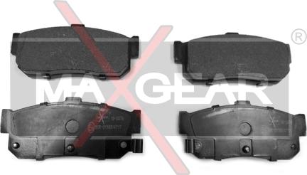 Maxgear 19-0474 - Brake Pad Set, disc brake onlydrive.pro