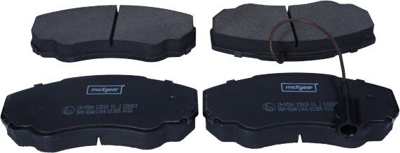 Maxgear 19-0594 - Brake Pad Set, disc brake onlydrive.pro