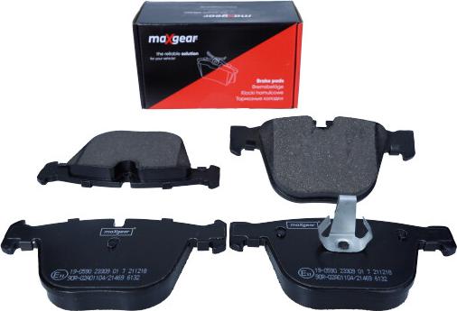 Maxgear 19-0590 - Brake Pad Set, disc brake onlydrive.pro