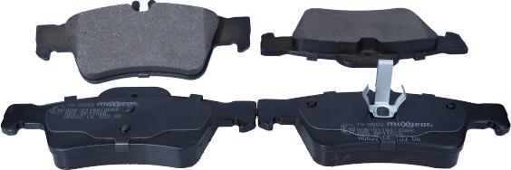 Maxgear 19-0593 - Brake Pad Set, disc brake onlydrive.pro