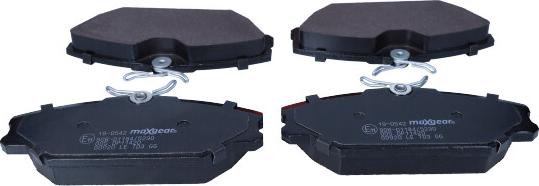 Maxgear 19-0542 - Brake Pad Set, disc brake onlydrive.pro