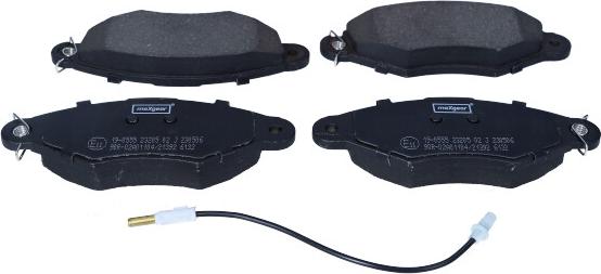 Maxgear 19-0555 - Brake Pad Set, disc brake onlydrive.pro