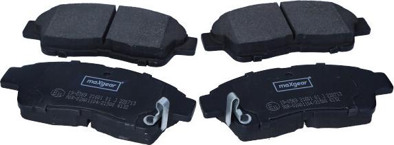 Maxgear 19-0569 - Brake Pad Set, disc brake onlydrive.pro