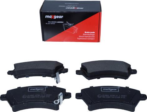 Maxgear 19-0563 - Brake Pad Set, disc brake onlydrive.pro