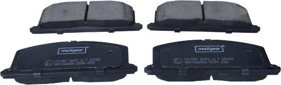 Maxgear 19-0507 - Brake Pad Set, disc brake onlydrive.pro