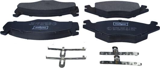 Maxgear 19-0584 - Brake Pad Set, disc brake onlydrive.pro