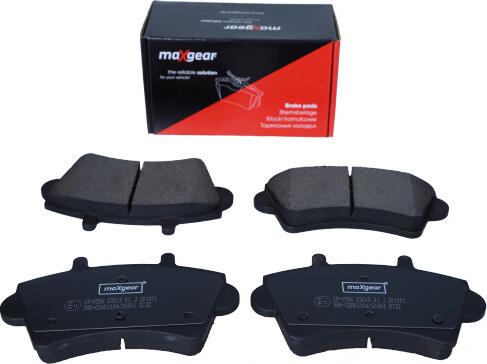 Maxgear 19-0586 - Brake Pad Set, disc brake onlydrive.pro