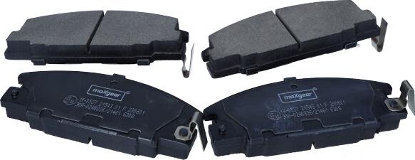 Maxgear 19-0537 - Brake Pad Set, disc brake onlydrive.pro