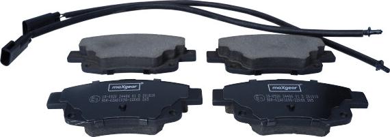 Maxgear 19-0520 - Brake Pad Set, disc brake onlydrive.pro