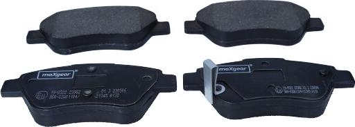 Maxgear 19-0522 - Brake Pad Set, disc brake onlydrive.pro