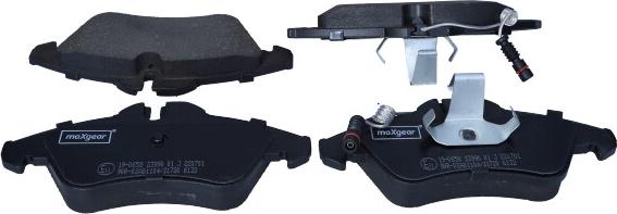 Maxgear 19-0658 - Brake Pad Set, disc brake onlydrive.pro