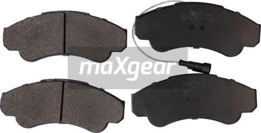 Maxgear 19-0668 - Тормозные колодки, дисковые, комплект onlydrive.pro