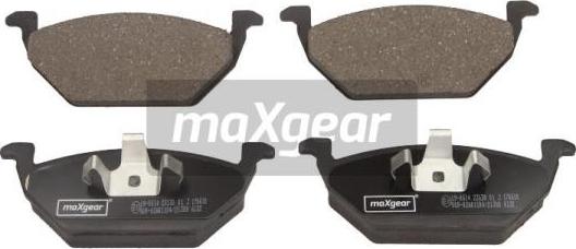 Maxgear 19-0614 - Тормозные колодки, дисковые, комплект onlydrive.pro