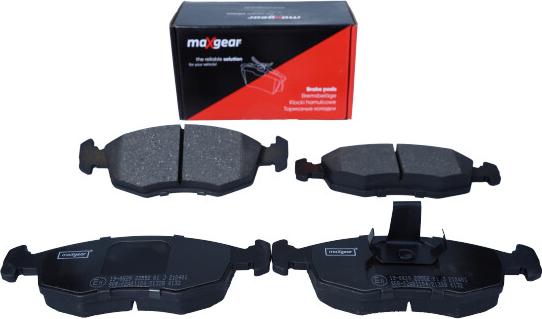 Maxgear 19-0629 - Bremžu uzliku kompl., Disku bremzes onlydrive.pro