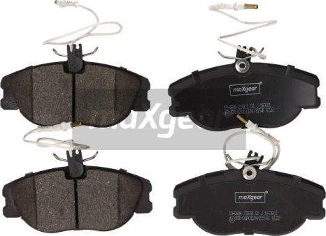 Maxgear 19-0896 - Brake Pad Set, disc brake onlydrive.pro